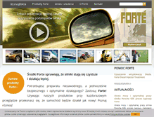 Tablet Screenshot of forte-nwe.pl